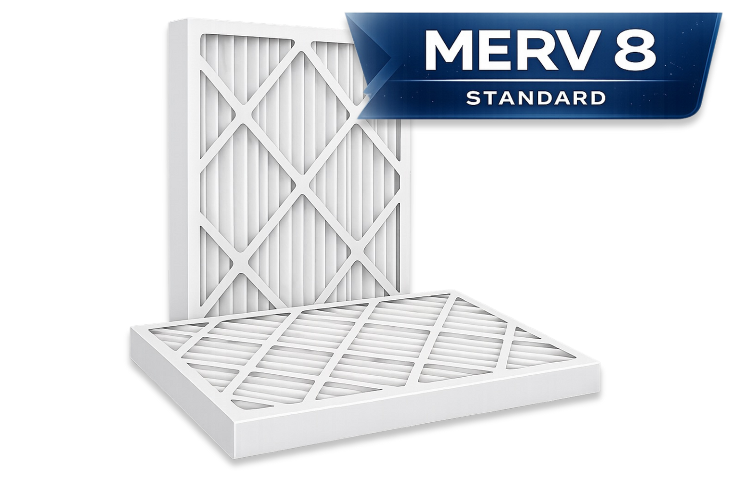 MERV 8 Pleated Air Filter - 9.0" x 11.0" x 1.0"