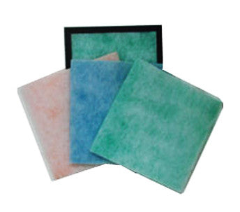 Pad and Frame Air Filter (1 Frame and 6 Pads) - 11 1/2" x 11 1/2" x 3/4"