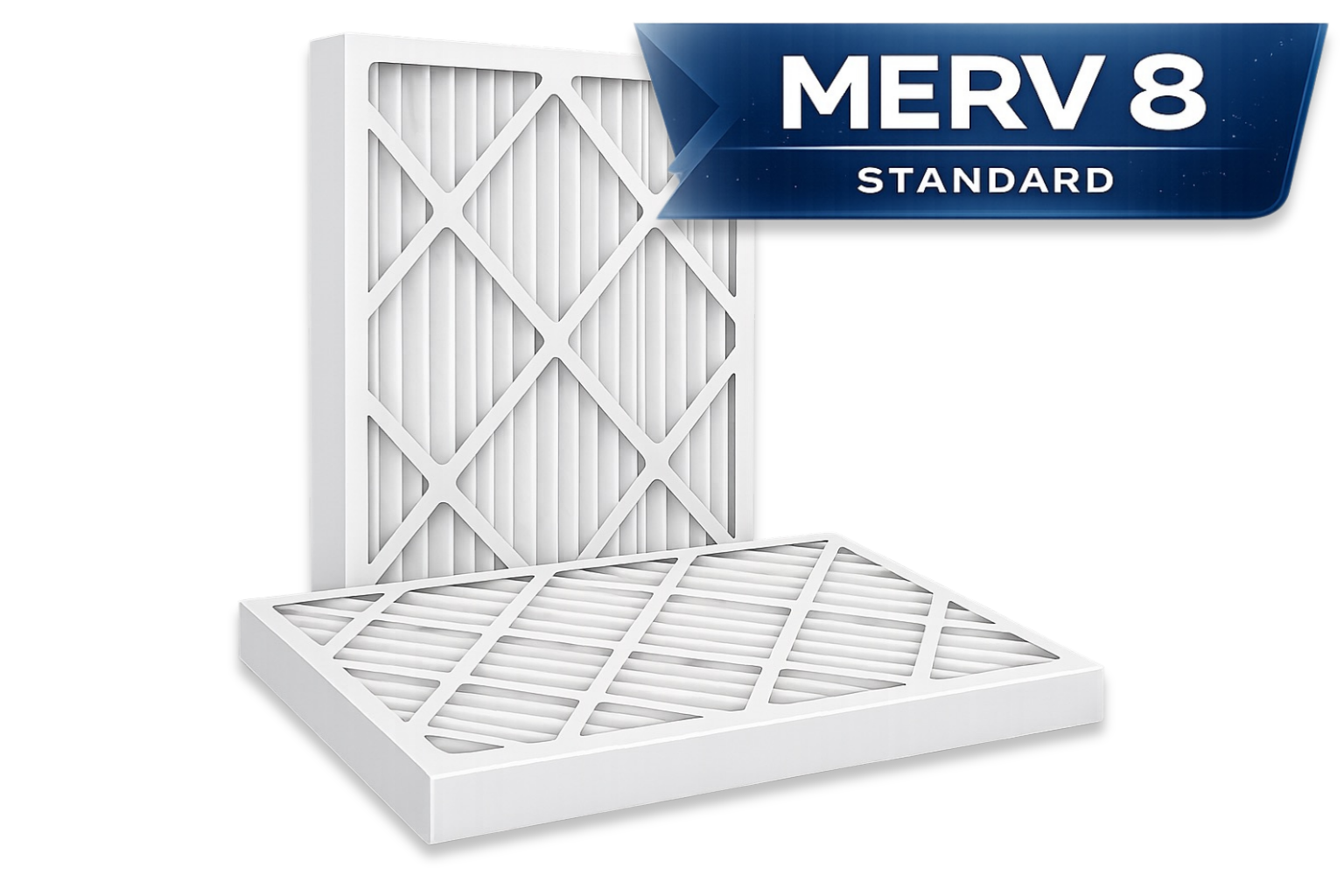 Merv 8 Pleated Air Filter - 6" x 21.75" x 1"